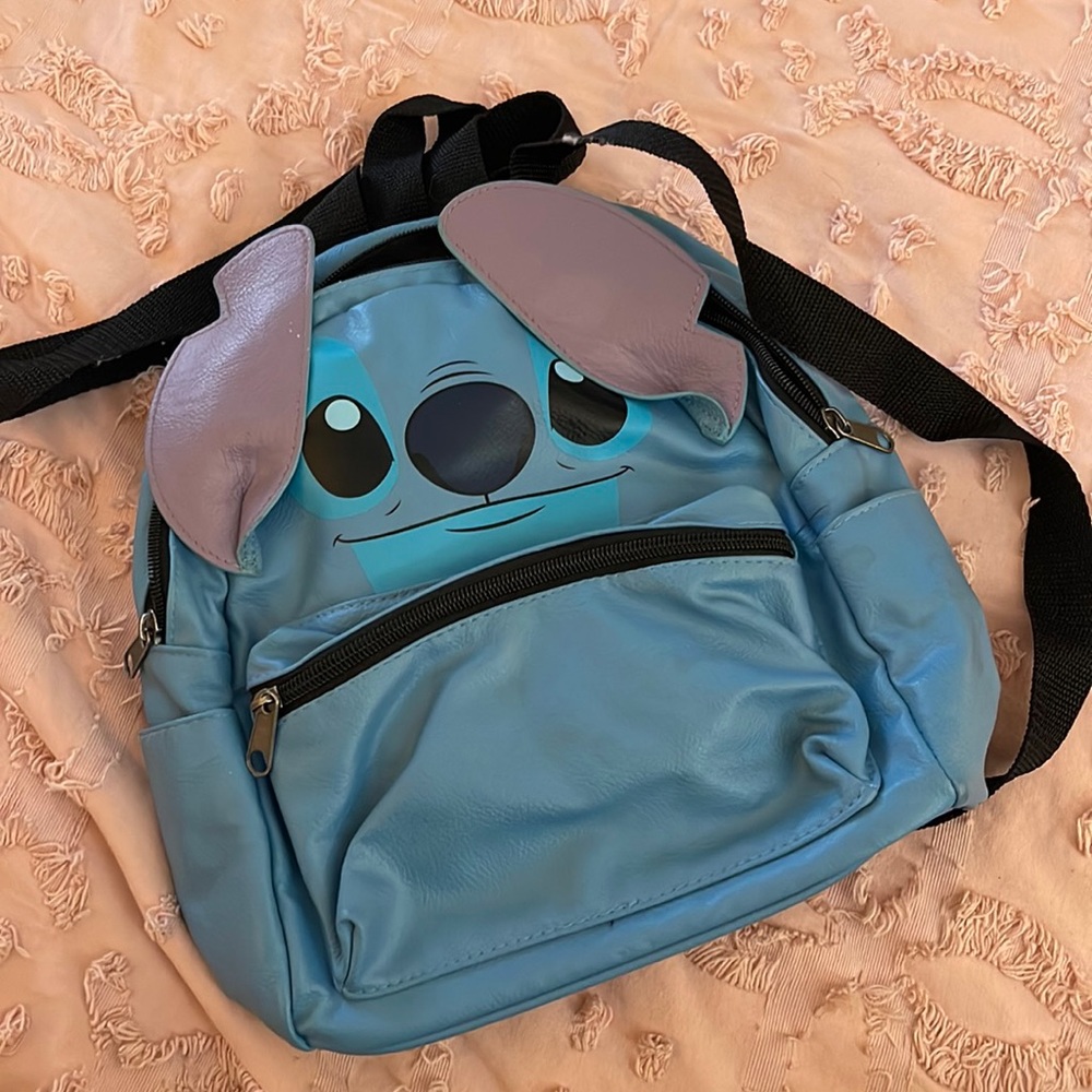 Disney Lilo & Stitch backpack Disneyland trip travel perfect new bag mini